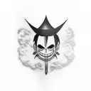 luffy  tattoo design idea