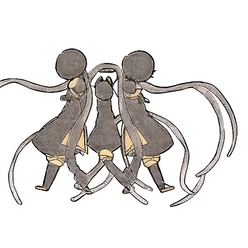 Hydra, Sleeve, without Body, three heads,  tattoo design idea