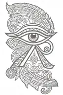 eye of ra tatoo tattoo design idea