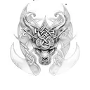 Irish Celtic  tattoo design idea