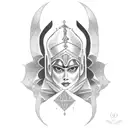 padme tattoo design idea