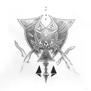 zelda twilight princess tattoo design idea
