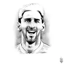 Messi tattoo design idea