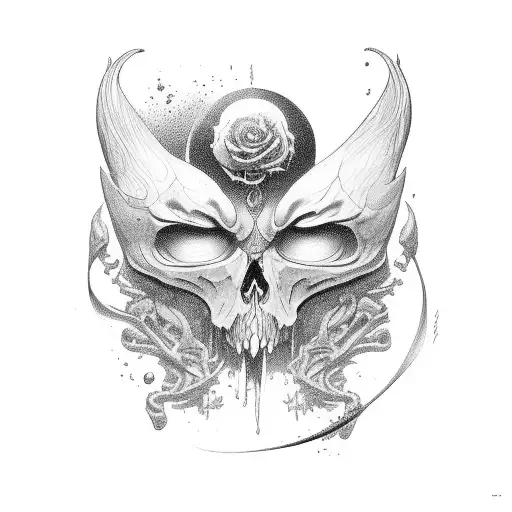 eris pinup tattoo design idea