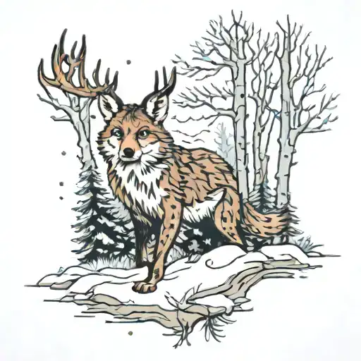 stopping by woods on a snowy evening  tattoo design idea