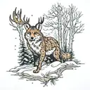 stopping by woods on a snowy evening  tattoo design idea