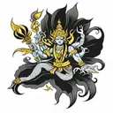 vishnu tattoo tattoo design idea
