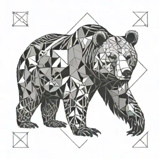 swiss bear russian bear california bear tattoo design idea