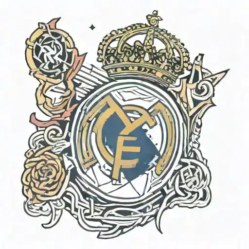 real Madrid tattoo design idea