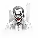 joker tattoo tattoo design idea