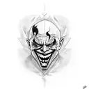 joker tattoo tattoo design idea