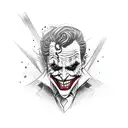 joker tattoo tattoo design idea