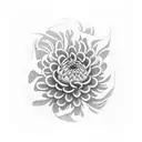 Chrysanthemum  Japanese design  tattoo design idea