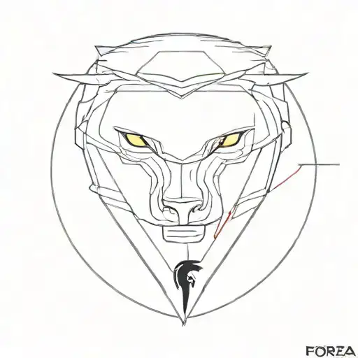 Forza ferrari tattoo design idea