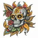 y2k style tattoo design idea