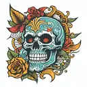 y2k style tattoo design idea