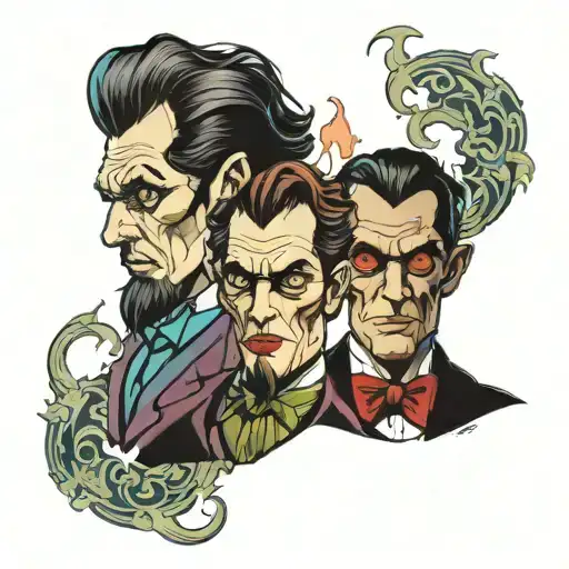 jekyll and hyde tattoo design idea