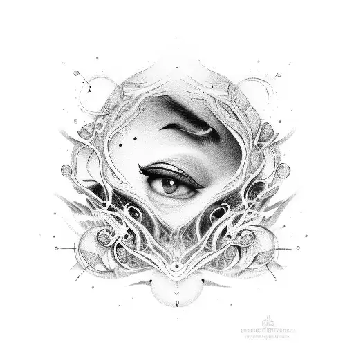 pain of solitude tattoo design idea