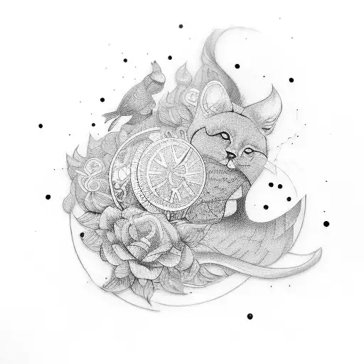 (love you Ritu) tattoo design idea