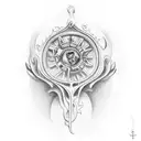 catholic tattoo design idea