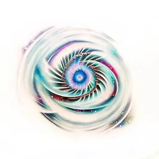 Spiral Galaxy  tattoo design idea