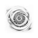 Spiral Galaxy  tattoo design idea