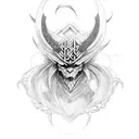 norse god tattoo design idea