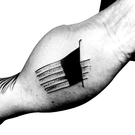 Italian flag hand tattoo tattoo design idea