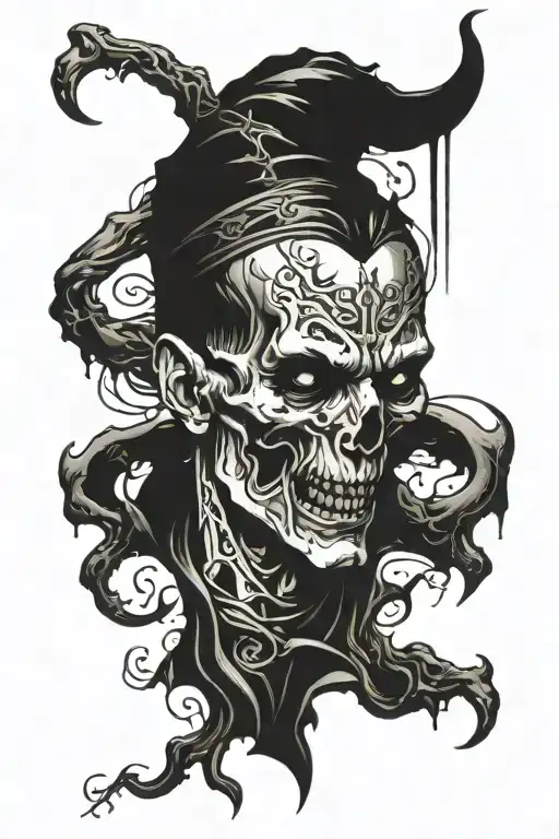 blasphemous penitent one head tattoo design idea