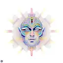 Third Eye tattoo design idea