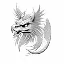 Griffin tattoo design idea