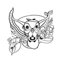 Apple Juice Box tattoo design idea