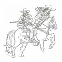 red dead redemption 2 tattoo design idea