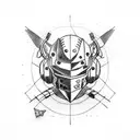 cowboy bebop tattoo design idea