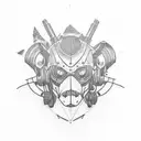 cowboy bebop tattoo design idea