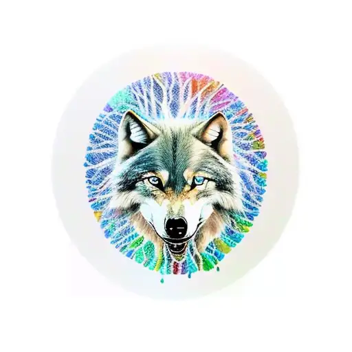 Tree of Life, family of three, wolf, viking, my little pony tattoo design idea