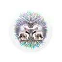 Tree of Life, family of three, wolf, viking, my little pony tattoo design idea