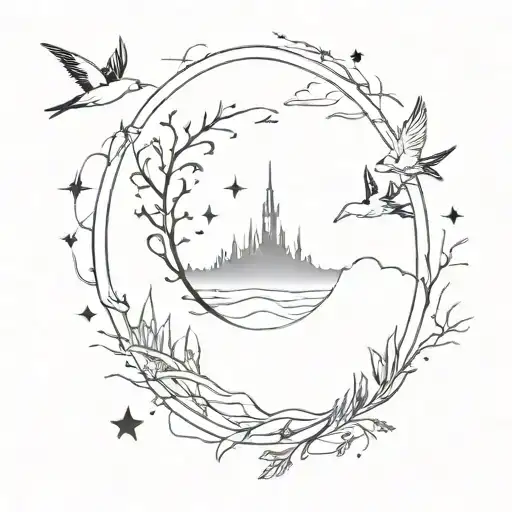farewell neverland by txt "In order to think tattoo design idea