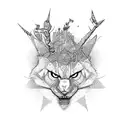 Solitude is bliss  tattoo design idea