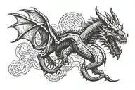 Skyrim dragon language, Fallout New Vegas tattoo design idea