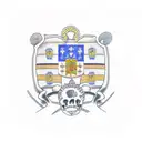 four soldiers, one Spanish, one Portuguese, one Brazilian and one Russian. They are fraternizing tattoo design idea