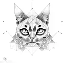 morse code gauri tattoo design idea