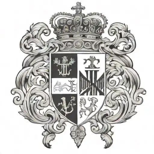 Vatican coat of arms tattoo design idea