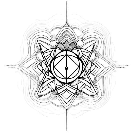 Consciousness expanding into the cosmos tattoo design idea