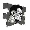 frankenstein posmo tattoo design idea