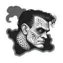 frankenstein posmo tattoo design idea
