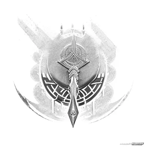 Ankh as an Assassin logo tattoo design idea
