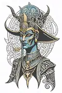 osiris tattoo design idea