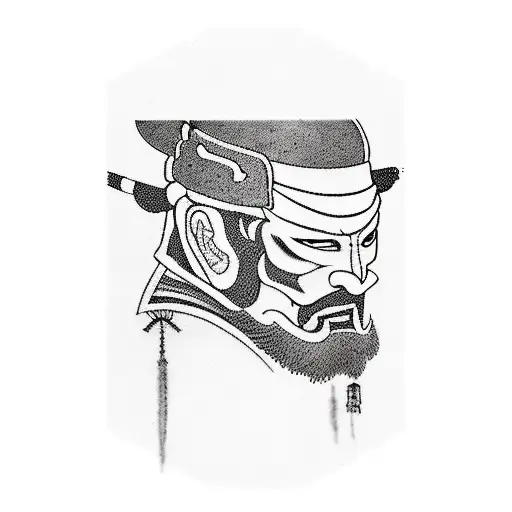 Kanji Tattoo of Ronin tattoo design idea