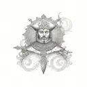 Spanish Conquistador tattoo design idea